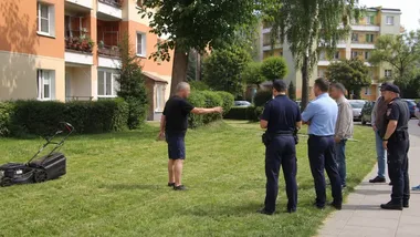 Dwa dni rozmów o bezpieczeństwie w Kuźni Raciborskiej - policjanci wśród mieszkańców