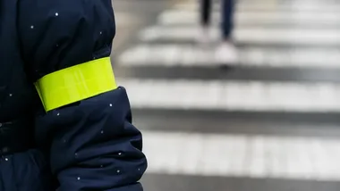 Około 110 dzieci rozmawiało z dzielnicowym o drodze do szkoły