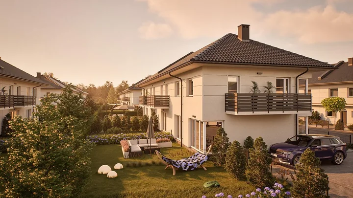 W ofercie dewelopera dom100.eu znajdziesz nowe domy w Pyskowicach o różnych metrażach