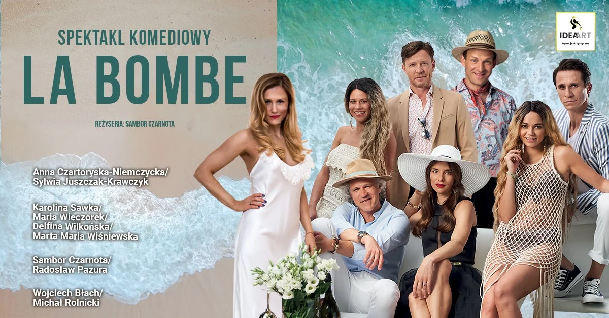 Grafika promocyjna wydarzenia La Bombe: komedia w Raciborzu