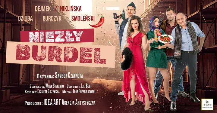 Grafika promocyjna wydarzenia Racibórz: Niezły Burdel — komedia o sąsiedzkich perypetiach