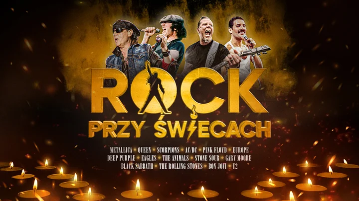 Obrazek przedstawia grafikę promocyjną wydarzenia Koncert rockowy w intymnej odsłonie w Raciborskim Centrum Kultury