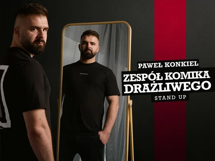 Grafika promocyjna wydarzenia Stand‑Up Racibórz „Zespół Komika Drażliwego” — Paweł Konkiel