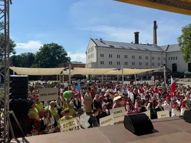 Kolorowy korowód przeszedł przez Racibórz. Finał miał wielki rozmach