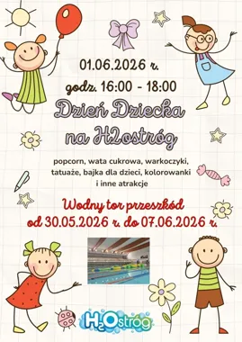 W H2Ostróg szykują dzień pełen zabawy dla dzieci i wodny tor przeszkód