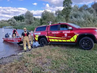Dwie osoby zaginęły w scenariuszu. Służby ćwiczyły nad zbiornikiem
