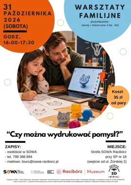 Dzieci zaprojektują własne pieczątki. Warsztaty 3D w Raciborzu