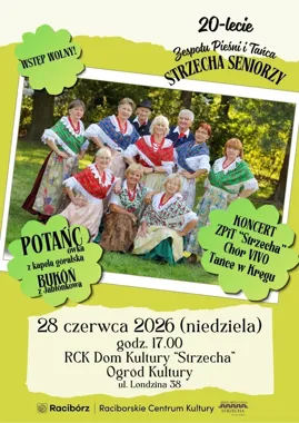 Strzecha Seniorzy świętują 20 lat. Po koncercie czeka taneczny finał