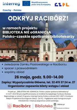 Rusza wspólne zwiedzanie Raciborza z bibliotekarzami z Polski i Czech