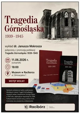 Tragedia Górnośląska – wykład dr. Janusza Mokrosza w Raciborzu