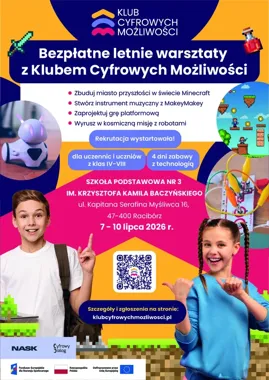 Wakacyjne półkolonie w Raciborzu stawiają na technologię i działanie
