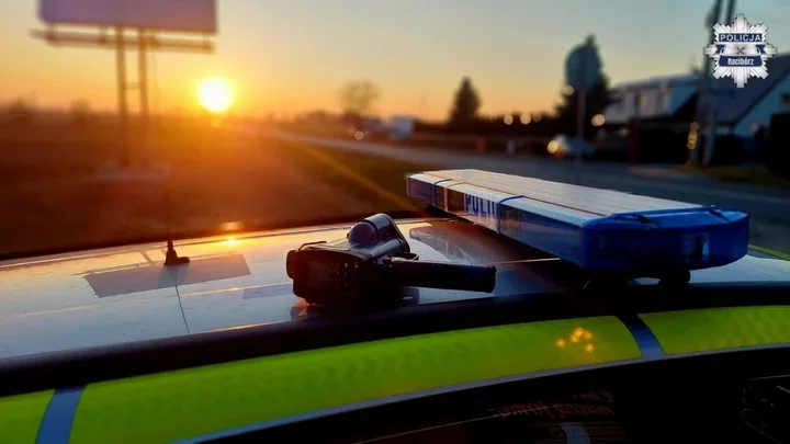 Prędkość pod kontrolą - policjanci mierzą prędkość na drogach powiatu raciborskiego