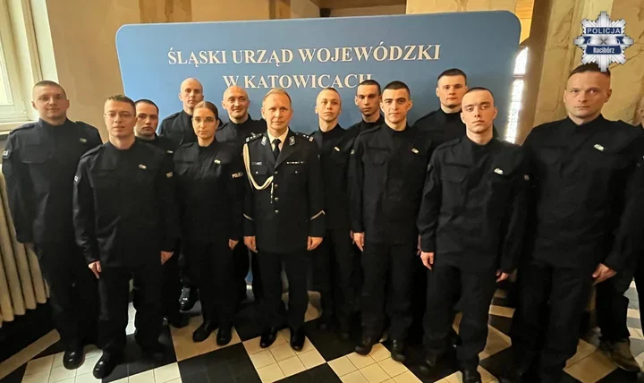 Rekordowy nabór dał 12 nowych policjantów Raciborzowi
