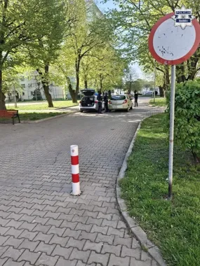 Ucieczka na dwóch promilach zakończyła się w ślepym zaułku Raciborza