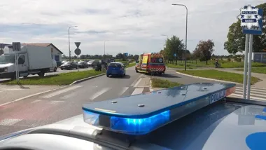 83-letni rowerzysta w szpitalu po zdarzeniu w Raciborzu. Ustalenia policji