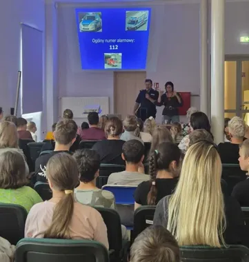 Policyjny quad zrobił największe wrażenie - lekcja bezpieczeństwa w Raciborzu