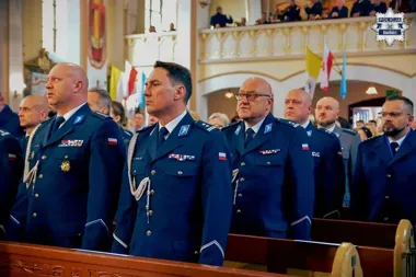Raciborscy policjanci w Marklowicach - uroczystość miała mocny wymiar pamięci