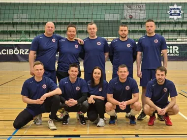 Raciborscy policjanci stanęli na podium i nie przyszli tam przypadkiem