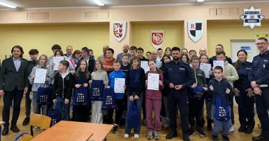 Uczniowie z Raciborza wjechali na tor przeszkód i zgarnęli awans