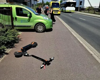 Racibórz liczy kontrole hulajnóg - policja widzi powtarzający się schemat