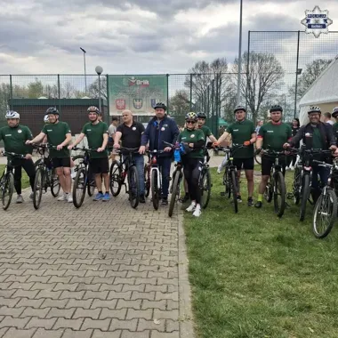 W Gorzycach służby ruszyły na rowery - ten piknik miał wyraźny cel