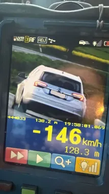 153 km/h na DK45 - czterech kierowców straciło prawa jazdy